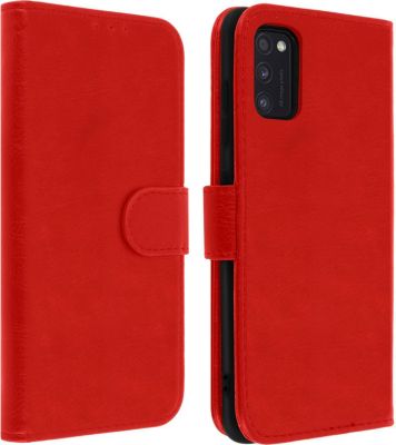 Etui AVIZAR Samsung A41 Portefeuille Chester Rouge