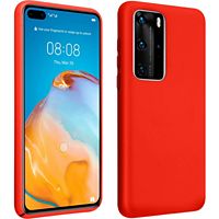 Coque AVIZAR Huawei P40 Pro Silicone Soft Touch Rouge