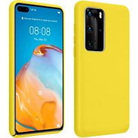 Coque AVIZAR Huawei P40 Pro Silicone Soft Touch Jaune