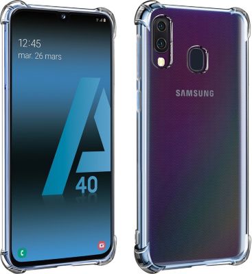 Coque AVIZAR Samsung A40 Silicone Coins Bumper