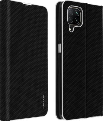 Etui AVIZAR Huawei P40 Lite Effet Carbone Noir
