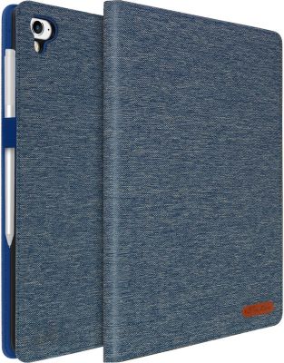 Housse AVIZAR iPad 5 / 6 / Air Porte-carte Stand Bleu
