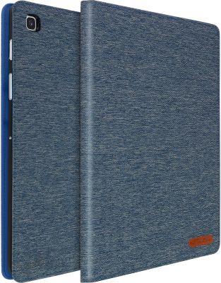 Housse AVIZAR Samsung Tab S5e Porte-carte + Stand Bleu