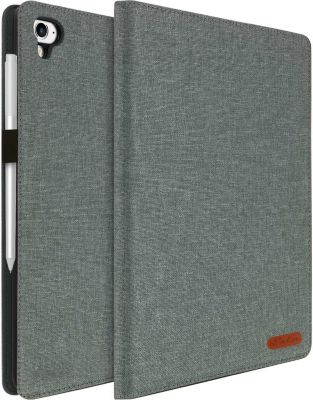 Housse AVIZAR iPad 5 / 6 / Air Porte-carte Stand Gris