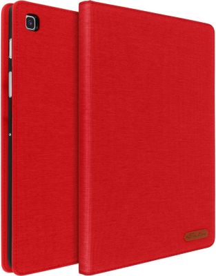 Housse AVIZAR Samsung Tab S5e Porte-carte Stand Rouge