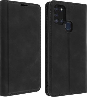 Etui AVIZAR Galaxy A21s Porte-carte / Support Noir