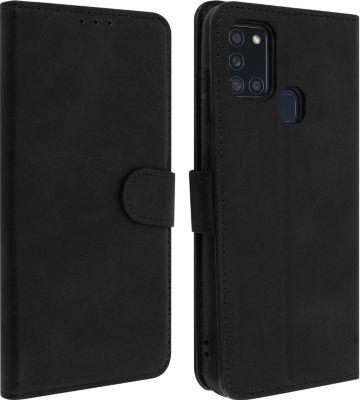 Etui AVIZAR Samsung A21s Portefeuille Vintage Noir Etui AVIZAR Samsung A21s Portefeuille Vintage Noir