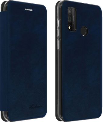 Etui AVIZAR P smart 2020 Simili-Cuir Texturé Bleu