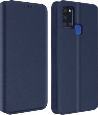 Etui AVIZAR Samsung Galaxy A21s Élégant Bleu Nuit