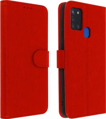 Etui AVIZAR Samsung Galaxy A21s Chester Rouge