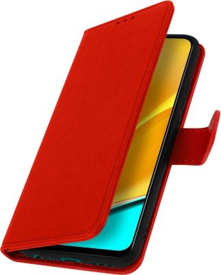 Etui AVIZAR Xiaomi Redmi 9 Portefeuille Rouge