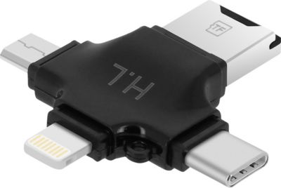 AVIZAR Lecteur Carte Micro-SD 4 en 1