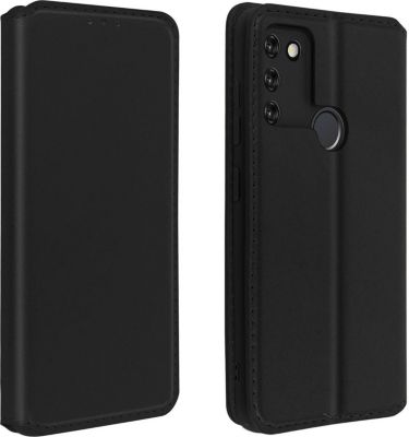 Etui AVIZAR Honor 9A Portefeuille Élégant Noir