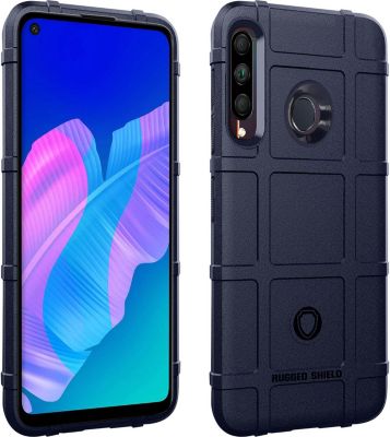 Coque AVIZAR Huawei P40 Lite E Carreaux Bleu nuit Coque AVIZAR Huawei P40 Lite E Carreaux Bleu nuit