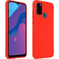Coque AVIZAR Honor 9A Silicone Soft Touch Rouge