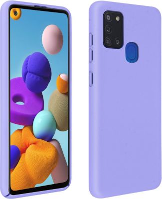 Coque AVIZAR Samsung A21s Silicone Soft Touch Violet