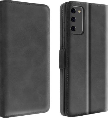 Etui AVIZAR Samsung Note 20 Stand Porte-cartes Noir