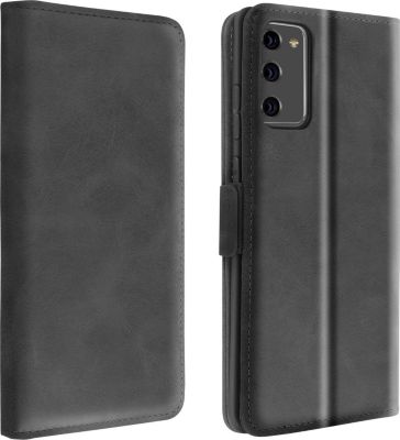 Etui AVIZAR Samsung Note 20 Stand Porte-cartes Noir