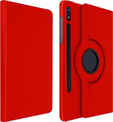 Housse AVIZAR Galaxy Tab S7 11.0, S8 Rotatif 360 Rouge