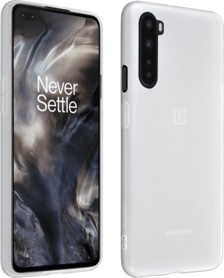 Coque AVIZAR OnePlus Nord TPU fine Blanc