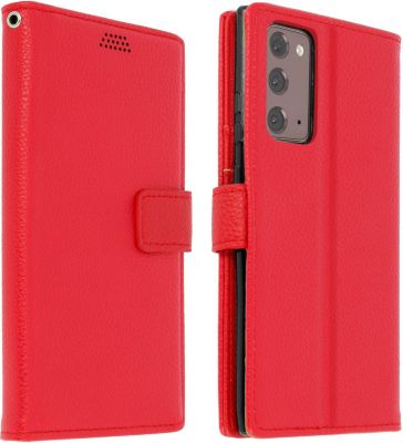 Etui AVIZAR Samsung Galaxy Note 20 Support Rouge