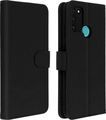 Etui AVIZAR Honor 9A Portefeuille Chester Noir Etui AVIZAR Honor 9A Portefeuille Chester Noir