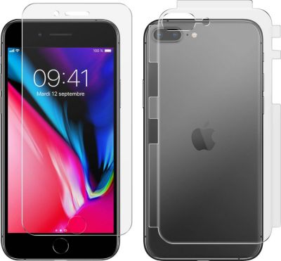 Protège écran AVIZAR IPhone 7+ / 8+ Intégral Antibactérien Protège écran AVIZAR IPhone 7+ / 8+ Intégral Antibactérien