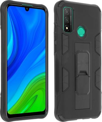 Coque AVIZAR P smart 2020 Antichoc à Béquille Noir