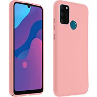 Coque AVIZAR Honor 9A Silicone Soft Touch Rose