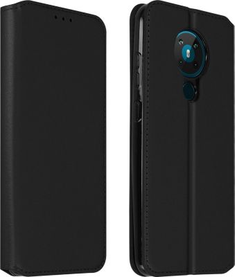 Etui AVIZAR Nokia 5.3 Portefeuille Élégant Noir