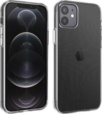 Coque AVIZAR IPhone 12 Pro Silicone Gel Fine Clear