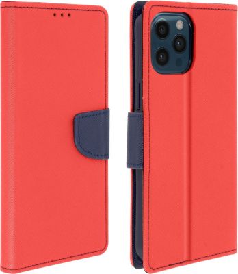 Etui AVIZAR iPhone 12 Pro Max Fancy Style Rouge