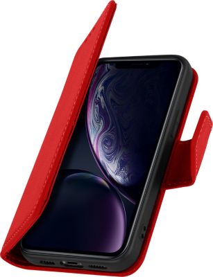 Etui AVIZAR pour iPhone XR Cuir avec Fonction Stand