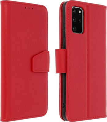 Etui AVIZAR Samsung S20 Plus Cuir Premium Rouge Etui AVIZAR Samsung S20 Plus Cuir Premium Rouge
