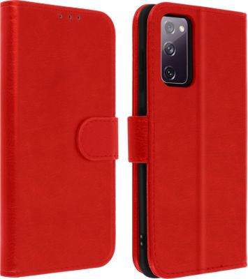 Etui AVIZAR Samsung Galaxy S20 FE Chester Rouge Etui AVIZAR Samsung Galaxy S20 FE Chester Rouge