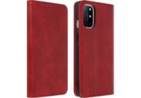 Etui AVIZAR OnePlus 8T Magnétique Stand Rouge