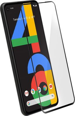 Protège écran AVIZAR Google Pixel 4A Verre Contour Noir