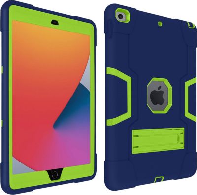 Coque AVIZAR IPad 2021 10.2 Spécial enfant Bleu/Vert