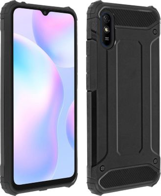 Coque AVIZAR Xiaomi Redmi 9A / 9AT Antichocs Noir