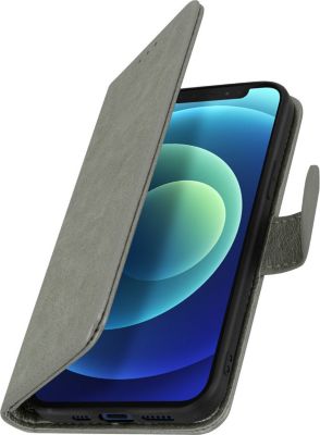 Etui AVIZAR iPhone 12 Portefeuille Gris