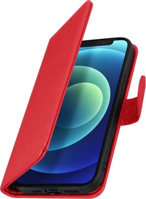 Etui AVIZAR iPhone 12 Mini Portefeuille Rouge