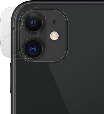 Protège objectif AVIZAR iPhone 11 Caméra Arrière en Verre Trempé