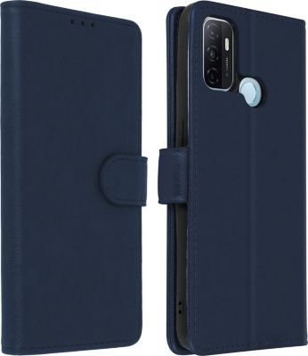 Etui AVIZAR Oppo A53 , Oppo A53s Chester Bleu Nuit