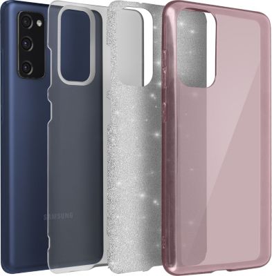 Coque AVIZAR Samsung Galaxy S20 FE Paillettes Rose