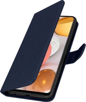 Etui AVIZAR Samsung A42 Portefeuille Bleu Nuit