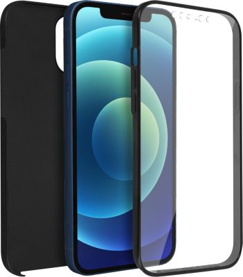 Coque AVIZAR iPhone 12 / 12 Pro Avant et Arrière Noir
