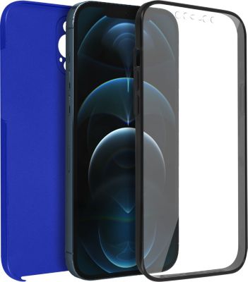 Coque AVIZAR iPhone 12 Pro Max Avant et Arrière Bleu Coque AVIZAR iPhone 12 Pro Max Avant et Arrière Bleu