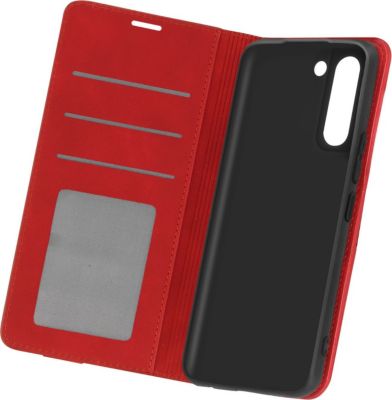 Etui AVIZAR Samsung S21 Soft-touch élégante Rouge