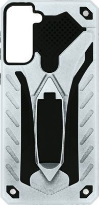 Coque AVIZAR Samsung S21 Plus Béquille Support Argent Coque AVIZAR Samsung S21 Plus Béquille Support Argent