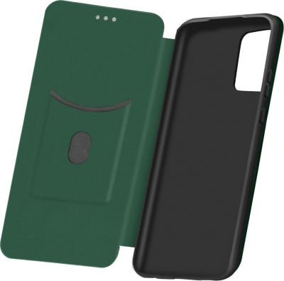 Etui AVIZAR Samsung Galaxy A52 Effet Carbone Vert